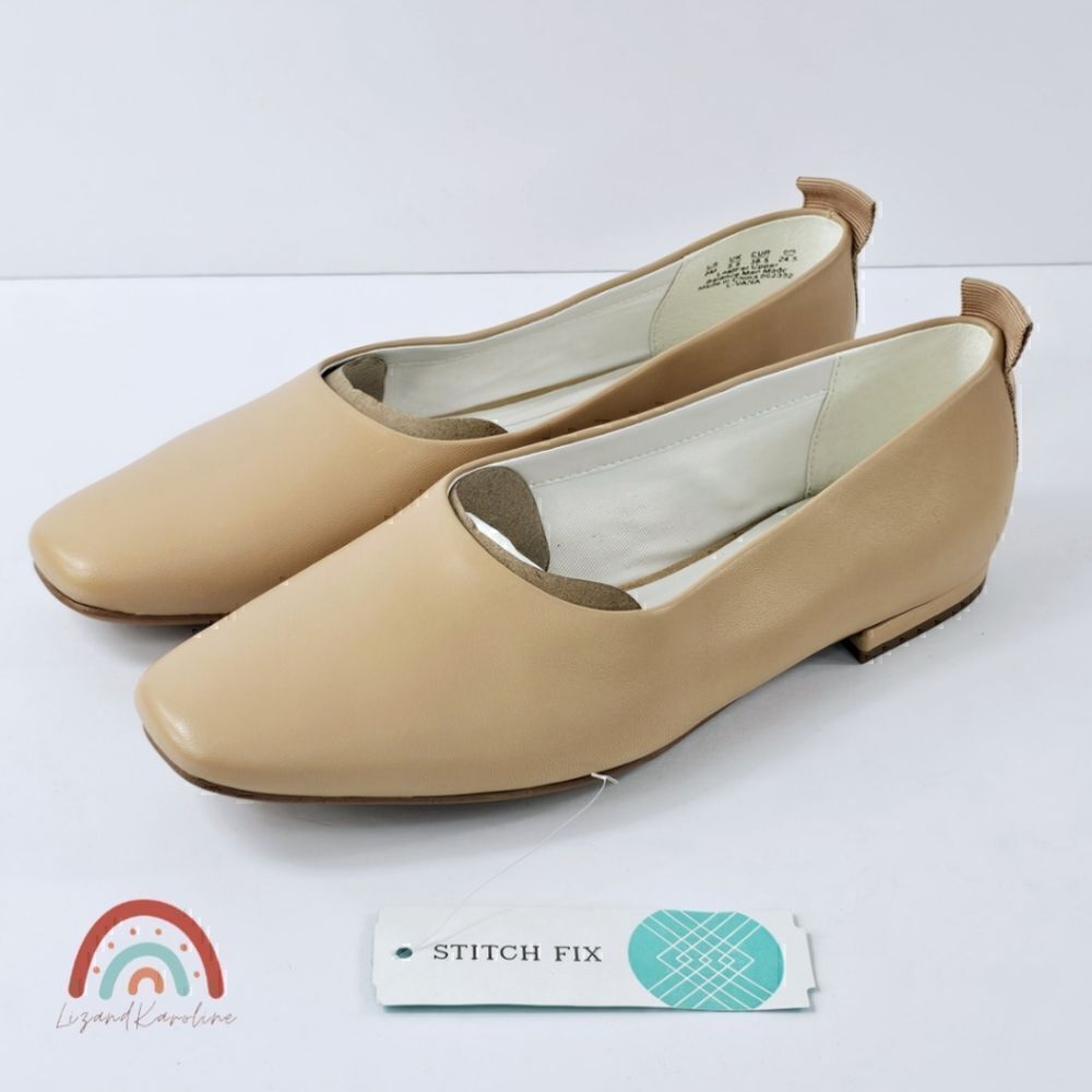 New! Franco Sarto Vana Leather Ballet Flat - Picture 3 of 13